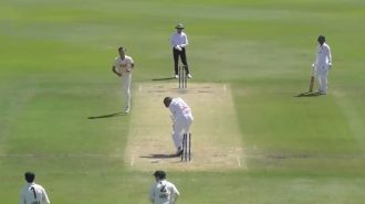 22-year-old left-arm pace bowler Campbell Thompson destroyed the Bangladesh lineup, taking 8/25 for CA XI in Darwin.