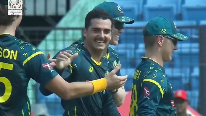 Australia left-arm spinning all-rounder Joel Davies speaks about his debut and his aspirations for the future, including Test cricket.