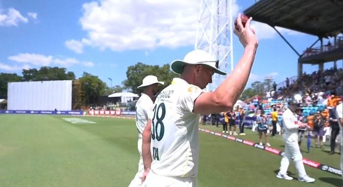Pace bowler Josh Hazlewood says Australia still believe they can pull off a come-from-behind win over Bangladesh after three tough days.