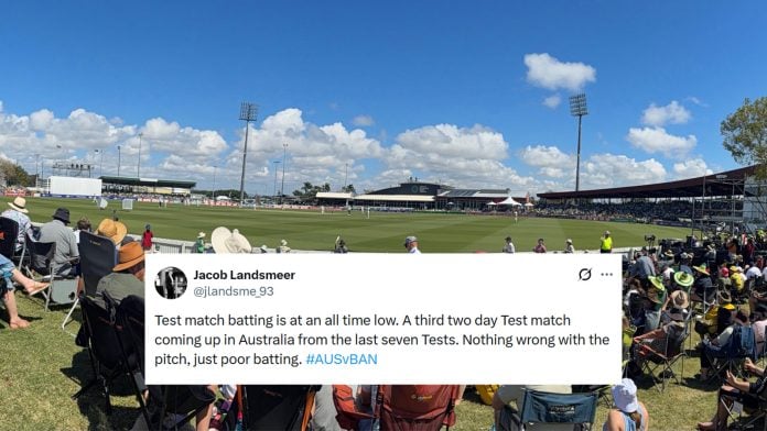 News: The Mackay pitch is under the spotlight after the second Australia-Bangladesh Test ended in two days.