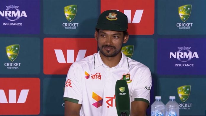 News: Bangladesh captain Najmul Hossain Shanto speaks about his team's magnificent nine-wicket win over Australia in Darwin.