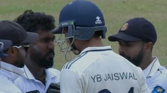 News: Fans react to Yashasvi Jaiswal and Asitha Fernando altercation in Colombo where the pair received fines.