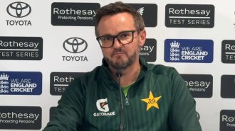 News: Pakistan white-ball Mike Hesson says he is open to coaching the Test team on a full-time basis in the future.