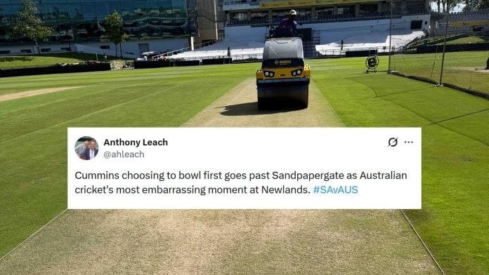 News: Pat Cummins and Australia have copped a barrage of criticism after opting to bowl first on a good batting pitch in Cape Town.