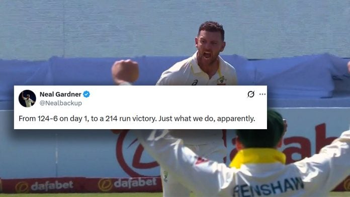 News: Australia sealed an excellent win over South Africa in Durban, taking a 1-0 lead courtesy of a 214-run victory.